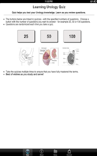 Learning Urology Quiz Screenshots 1