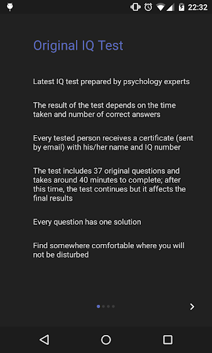Original IQ Test