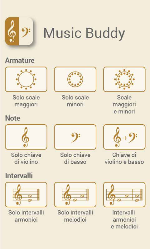 Android application Learn to read music notes and key signatures screenshort
