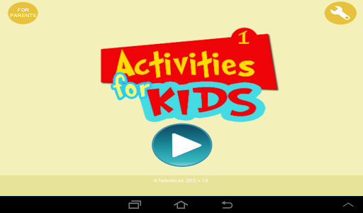 Activities For Kids