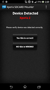 Xperia SDCARD Mounter