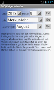 100jähriger Kalender Screenshots 4