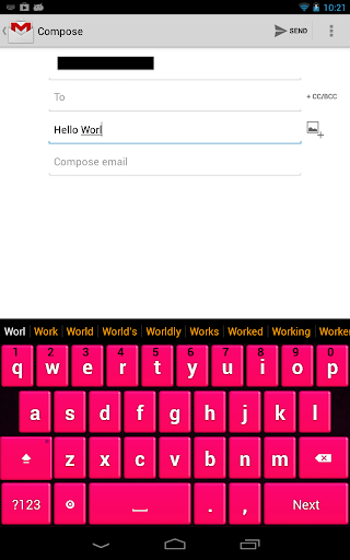 【免費娛樂App】Pink Keyboard-APP點子