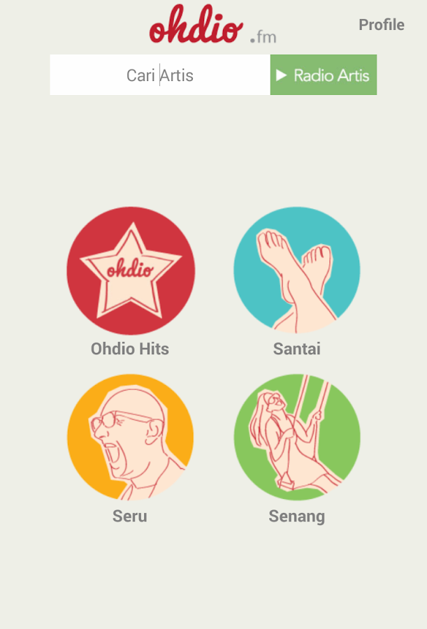 Ohdio.fm BETA - screenshot