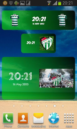 【免費運動App】Bursaspor Digital Clock-APP點子