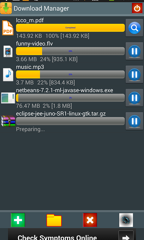 Fast Internet Download Manager - screenshot