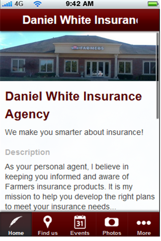 Daniel White Insurance Agent