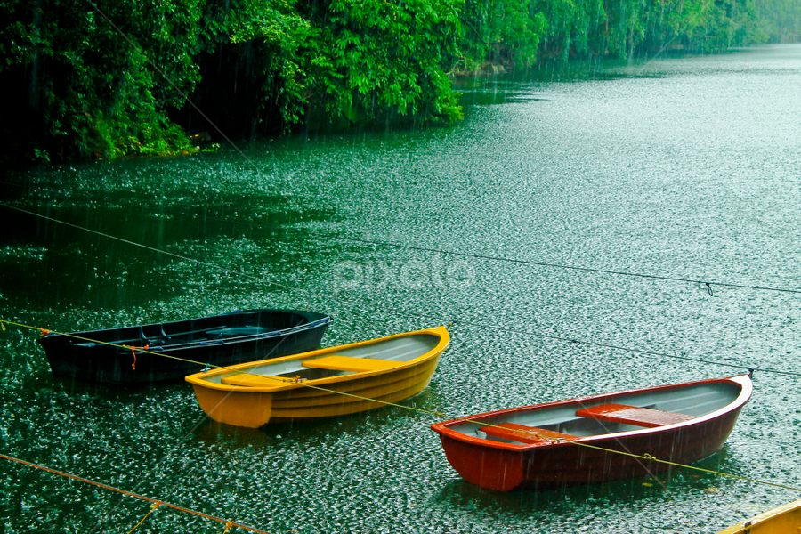 It's Raining Need to wait by Padz Eef - Fotografo - Transportation Boats