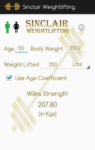 【免費健康App】Weightlifting - Sinclair Total-APP點子