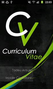 Curriculum Vitae-Tadeu Araujo Screenshots 0