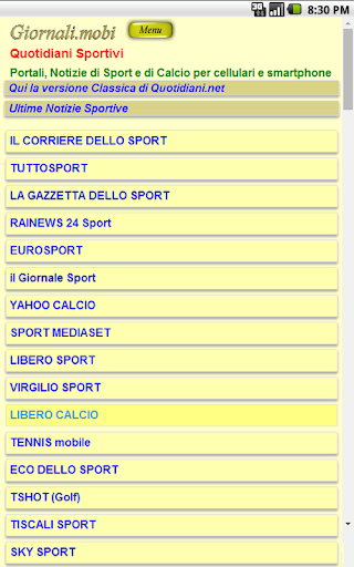 Quotidiani Sportivi