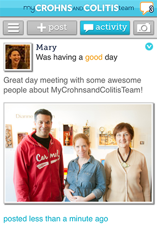 MyCrohnsandColitisTeam Mobile