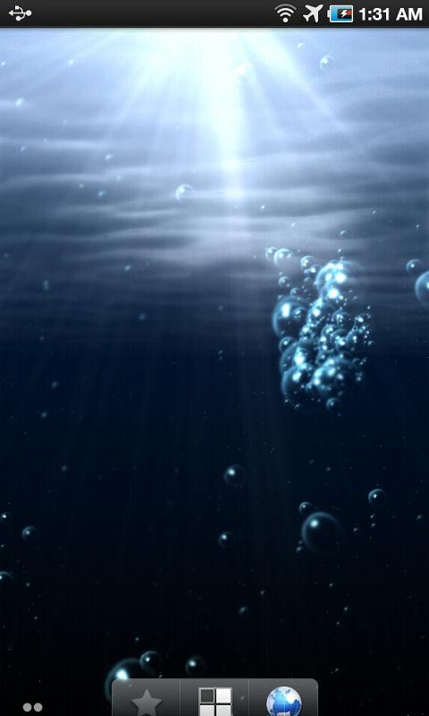 Bubble Live Wallpaper Screen 2