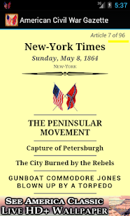 How to mod 1864 May Am Civil War Gazette 2.3 unlimited apk for bluestacks