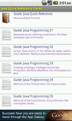 Java Quick Reference Cards