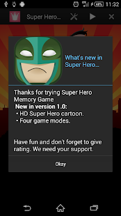 Super Hero Memory Game