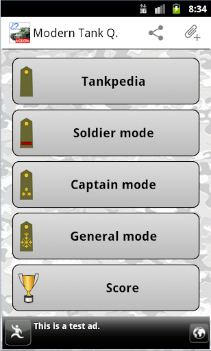 Modern Tank Quiz