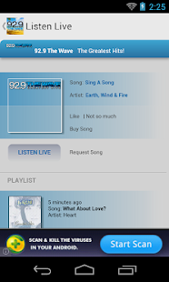 92.9 The Wave Screenshots 2