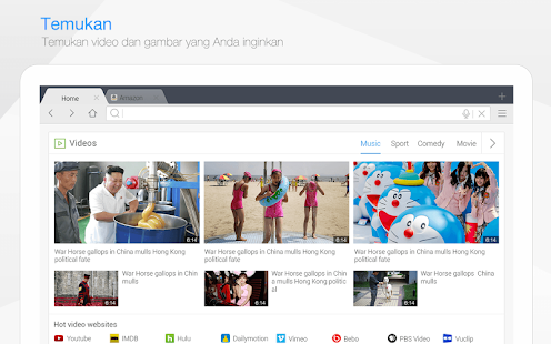 download DU Browser untuk Tablet free