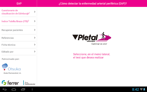 【免費醫療App】Enfermedad arterial periférica-APP點子