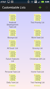 Lastest Customizable Lists Eval Ed APK for Android