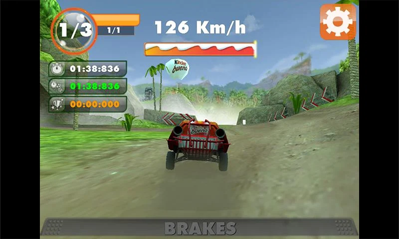 Kinder Bueno Buggy Race 2.0 - screenshot