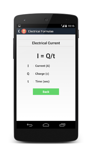 Electrical Formulas