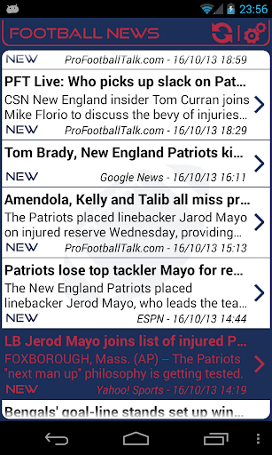 New England Football News