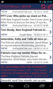 How to install New England Football News lastet apk for android