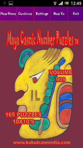 MAYA COSMIC NUMBER PUZZLES 909