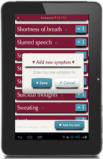 Symptom Alerts Screenshots 2