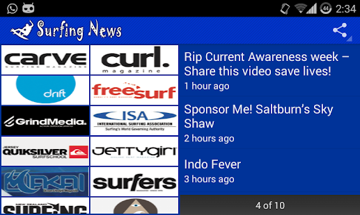 Surfing News Screenshots 3