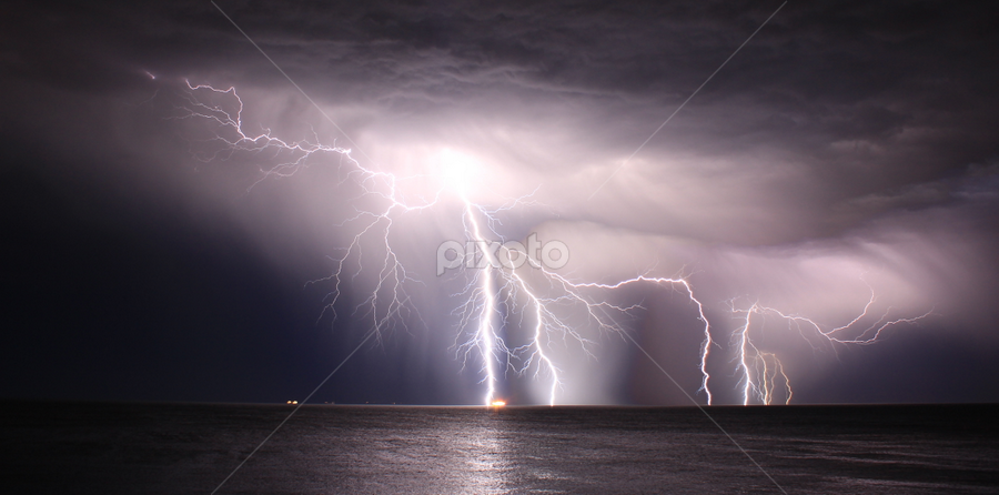 electric ocean by Dan Searle - Landscapes Weather
