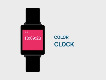 Color Clock Watch Face Screenshots 2