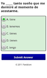 Spanish Tester Pro Screenshots 3