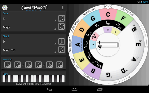 【免費音樂App】Chord Wheel: Circle of 5ths LE-APP點子