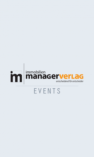 immobilienmanager Events