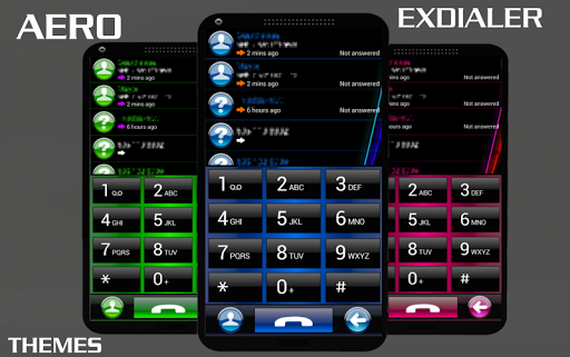 THEME AERO GREEN FOR EXDIALER