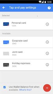 Google Wallet - screenshot thumbnail