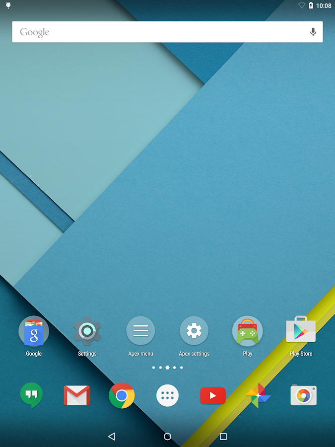Android Apex Launcher