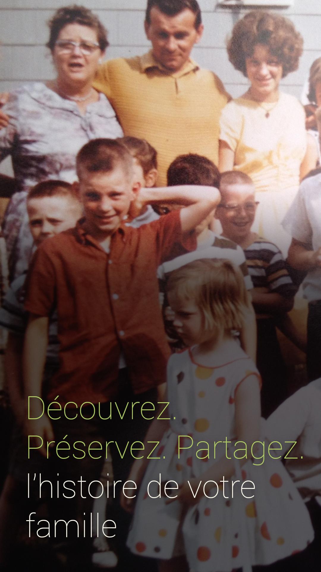 Android application MyHeritage: Family Tree & DNA screenshort