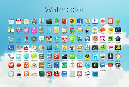 Watercolor Iconpack