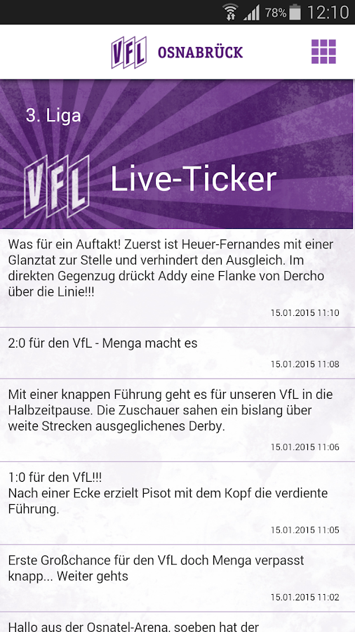 VfL Osnabrück - Android Apps on Google Play