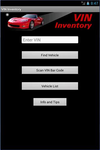 【免費商業App】VIN Inventory-APP點子