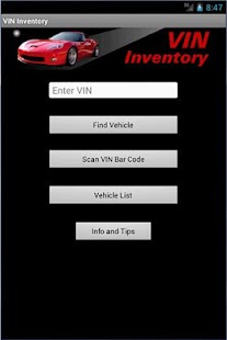 VIN Inventory