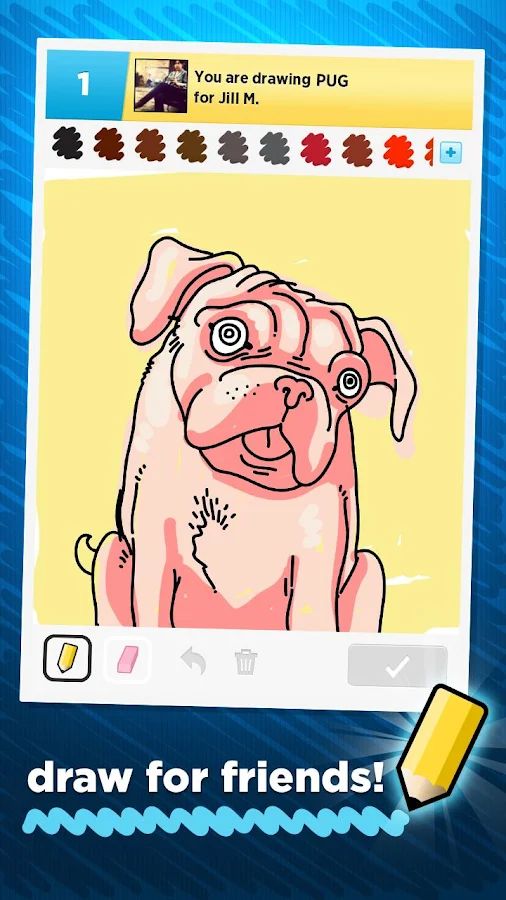 Draw Something por OMGPOP - Screenshot