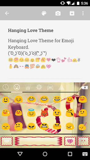 【免費社交App】HangingLove Emoji Keyboard-APP點子