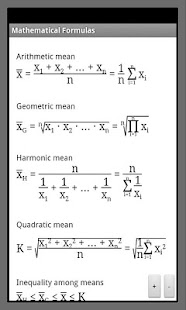 Mathematical Formulas Screenshots 2