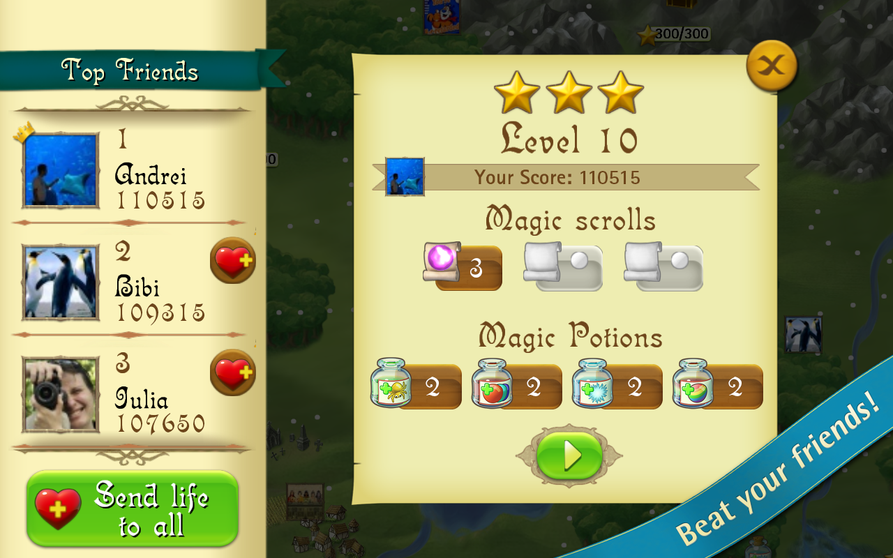 Bubble Witch Saga - screenshot