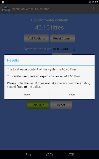 【免費工具App】Expansion Vessel Calc & Guide-APP點子